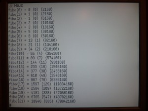 Fibonacci Ergebnisse in Spin