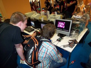 Uzebox Zocker auf der Gamescom
