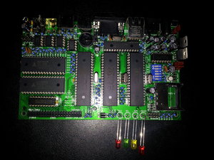 Das fertige board