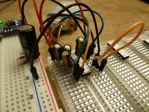 der RS232 Pegelwandler, im Loop-Test