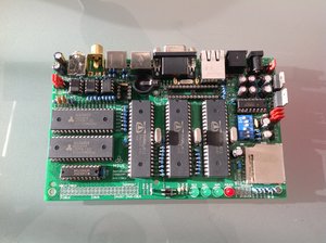 Aktuelle Platine