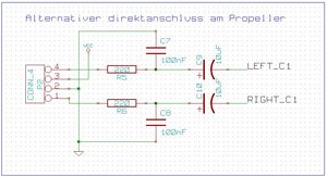 Testschaltung aus dem Propellerkochbuch.