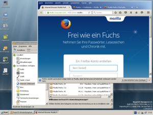  <br /> <br />ReactOS-0.4.5 mit gerade eben frisch installiertem FF...<br /> 