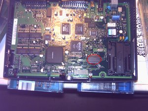 Innenleben mit DiskOnChip 8MB